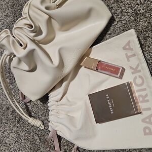 Patrick Ta Major Bundle Lot Double Take Blush + Gloss + 2 Bags